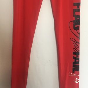 Flag nor fail Dana Lynn bailey workout pants small